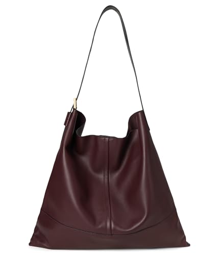 Image of AllSaints Asha Shoulder Bag Dark Red W400XC One Size