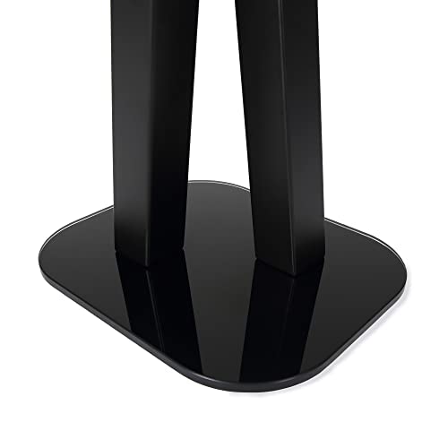 Eximus One Pair Fixed Height Universal Speaker Floor Stands - 600 Series - Black #TOP6