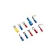 LANBERG CRIMPADORA SCC01-TCC-IT101 100 Verschiedene Verschiedene Kabel 1,25-4 MM