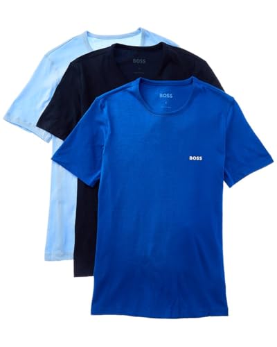 BOSS Men's Three Pack Classic Short Sleeve T-Shirt