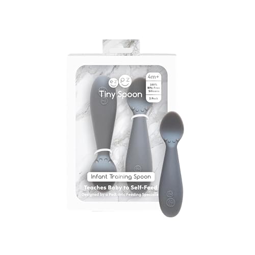 Image of Tiny Spoons for Baby-Led Weaning by ezpz