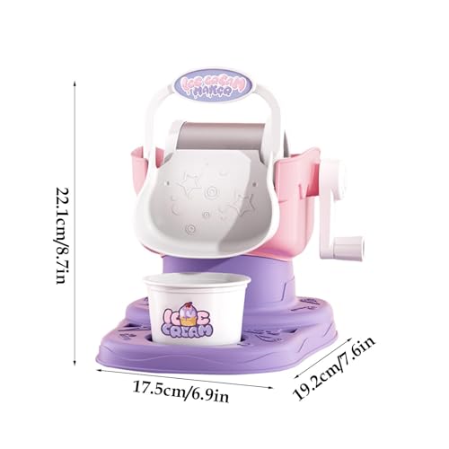 Eismaschine - Softeismaschine | Manuelle Schnelle Ergebnisse Eismaschine, Sorbet und langlebige Eismaschine – Bild 6