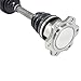 GSP NCV10142 CV Axle Shaft Assembly - Front Left or Right (Driver or Passenger Side), Black