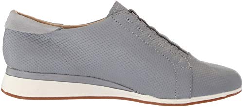 Hush Puppies Women's Evaro Slipon Oxford Loafer, Frost Gray Embossed Leather, 10.0 M Us #TOP5