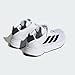 adidas Duramo SL Elastic Lace Sneaker, White/Core Black/Grey, 4 US Unisex Big Kid