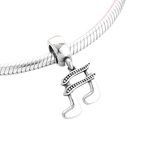 Charm microphone argent 925 perle rose CZ cadeau idéal pour chanteuse