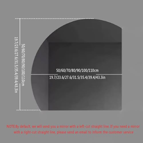 Miroir LED à intensité variable et fonction anti-buée pour salle de bain - 8