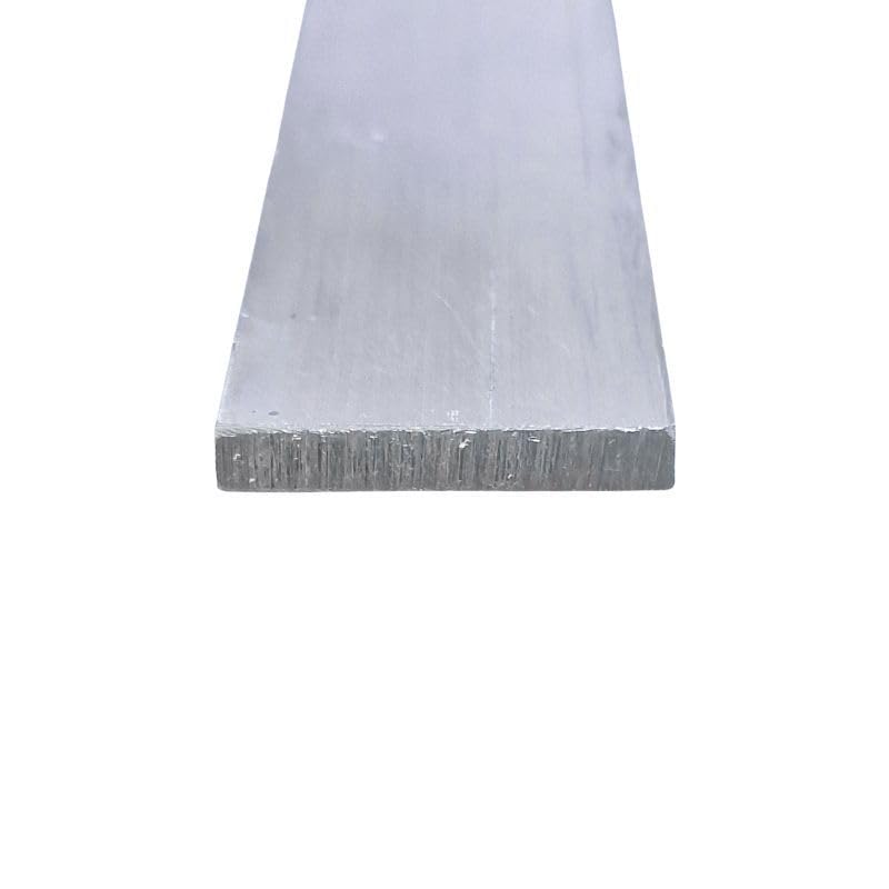Barre aluminium plate 80mm Epaisseur - 5 mm, Longueur - 4 metres