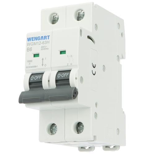 Interruttore Wengart WGM12-63H 1P 25A - Protezione Sovraccarico E Cortocircuito Per Circuiti Domestici - Foto 9