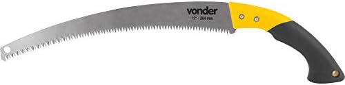 Vonder, Serrote Curvo, para poda de jardim, 14", Cabo De Plástico...