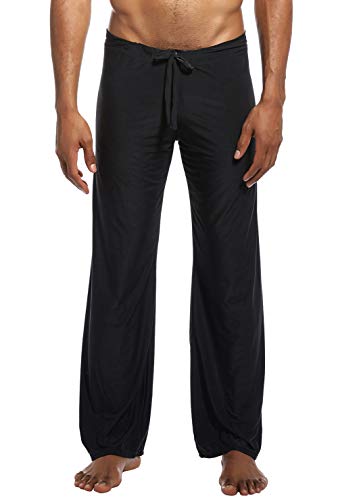 AIEOE Men's Yoga Sport Pants Loose Comfortable Lounge Trousers Sleepwear Bottoms