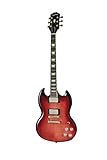 Epiphone SG Modern Figured Guitar Trans Red