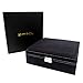 KLOUD City Two-Layer Jewelry Box Organizer Display Storage case with Lock (Black)
