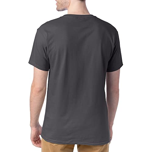 HANES MEN'S T-Shirt Pack, Essentials Crewneck Cotton T-shirt, Multipacks, Big & Tall Available