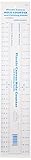 Cottage Mills Plastic Canvas Hole Counter-3"X16"