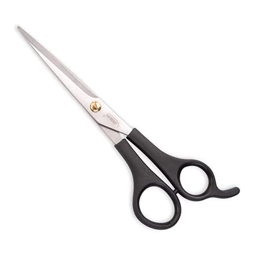 Asbah Professional | Titanium Pro Scissor 6.5" | Beard and Hair Cut Scissor (Kaichi) | Box Cutting, Kitchen, Office, Beard, Home Utility, Art & Craft | Non-Stick & Safe blades