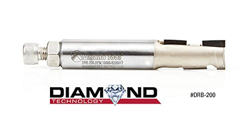 Amana Tool - 1/2 x 1-3/8CL x 1/2Shk PCD Up/Down (DRB-208), Industrial Grade