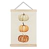 Luvadian Fall Pumpkin Poster Hanger Frame Wall Art Home Decor Farmhouse Autumn Themes 12×16 Inches