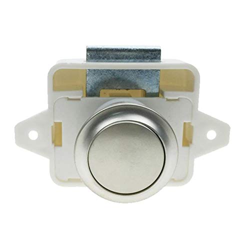Verrou à bouton-poussoir sans clé 26mm anti-ouverture de placard pour camping-car et caravane