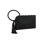 Womens Clutch Purse Wristlet Wallet Evening w/Hand Strap Casual Formal Vegan Leather - Metro Muse - Image 2