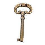 Matériau métallique : fabriquée à partir de matériaux métalliques, cette clé de remontage est conçue pour durer et résister à une utilisation régulière, clés de réparation d'horloge, remplacements de clés d'horloge
