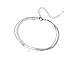 WIVATAXADI Fashion Airplane Pendant Snake Chain Bracelets Woman Stainless Steel Jewelry Women'S Hand Bracelets Party Birthday Gift