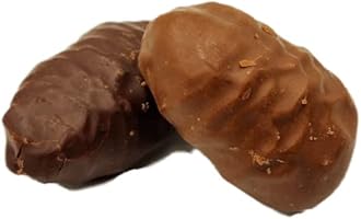 Samha Camel Milk Chocolate Covered Almond & Pistachio Dates Assorted (Dark Chocolate Almonds & Milk Chocolate Pistachio, 250gm) | Back to School Snack, Chocodate for Ramadan, Valentine, Eid, Easter