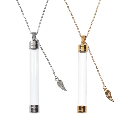 Collier avec pendentif en forme de bouteille en verre à porter chaque jour pour votre chat