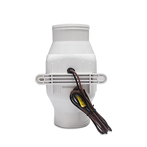 Image of 3 inch in-line Marine Bilge Air Blower 12V 130CFM Centrifugal Bilge Fan