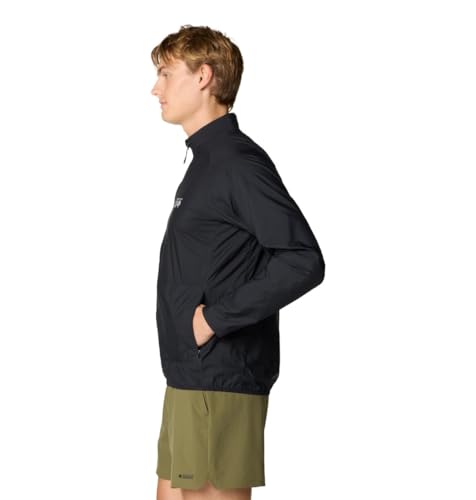 Mountain Hardwear Men's Slim KOR AirShell Full Zip Jacket, Black, Medium3