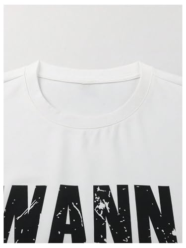 Men's Y2K Oversized Tshirts Streetwear Letter Graphic Tees Short Sleeve Crew Neck Baggy Summer Shirts4