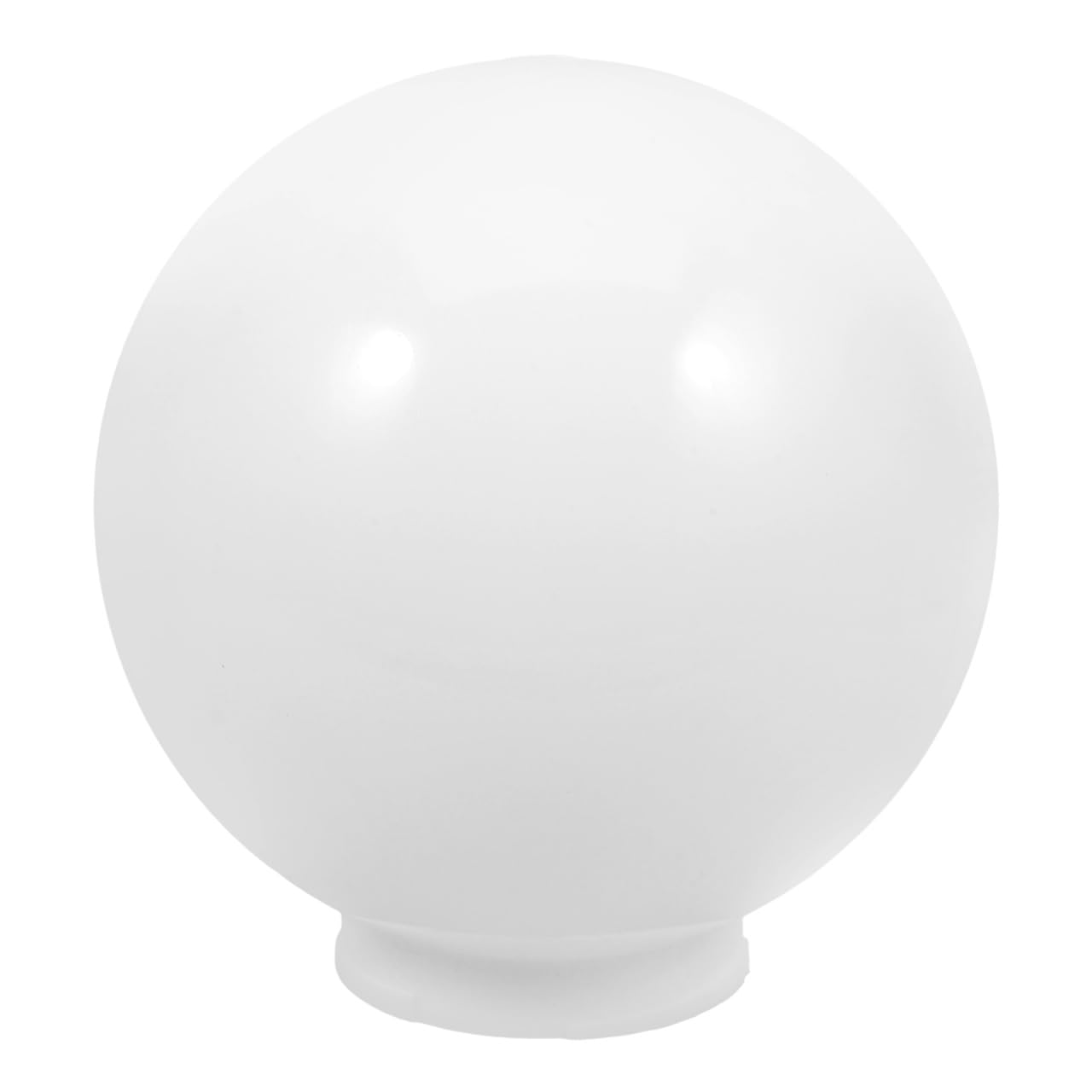 PRETYZOOM Paralume a Sfera in Acrilico Bianco 7.87 Pollici Copertura Lampada Da Esterno Per Giardino E Patio Ricambio Per Lampione Facile Da Installare E Rimuovere 1 Pezzo