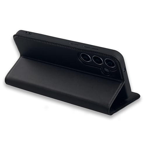 Image of Sharp Icon flip Cover for Oneplus 11R 5G Faux Leather Wallet flip case Cover - Black