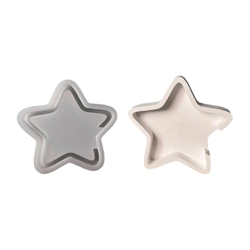 Los marcos de fotos en forma de estrella son adecuados para proyectos de manualidades y hacer moldes decorativos de silicona con estrellas brillantes