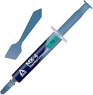ARCTIC MX-4 (incl. Spatula, 4 g) - Premium Performance Thermal Paste for all processors (CPU, GPU - PC, PS4, XBOX), very high thermal conductivity, long durability, safe application, non-conductive