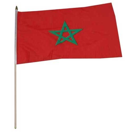 Us Flag Store Morocco Flag, 12 by 18-Inch