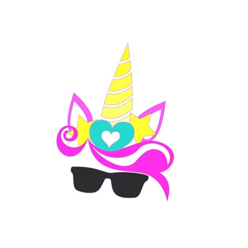 Toile imprimée licorne idée cadeau originale tableau 40x58