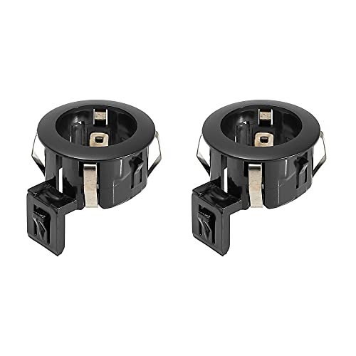 Image of X AUTOHAUX 2pcs 89348-34010 Car Bumper Parking Assist Sensor Retainer Holder for Toyota Tundra Black