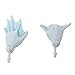 Replacement Parts for Collectible Monster High Lagoona Blue Doll X3673 - Set of Replacement Hands - Left and Right - Sea Foam Blue