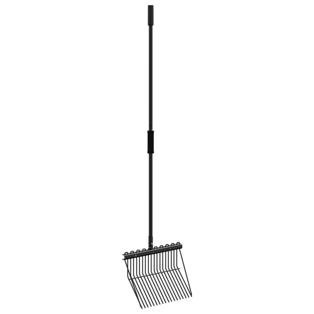 Forcone con 18 Denti Nero in Acciaio-3209561