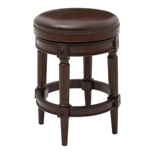 New Ridge Home Goods Chapman 26" Backless Counter Height Swivel