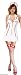 Sexy Nurse Costume - White - Small