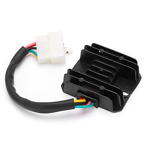 ZASCHMOY Rectificador Regulador de Voltaje Repuesto de Enchufe de 5 Cables para Scooter GY6 de y Alto