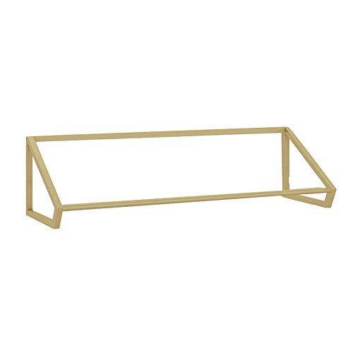 Organizador de ropa duradero de 120 cm con metal industrial