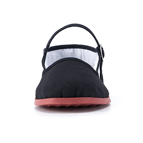 Womens Classic China Flats, Casual China Doll Shoes, Cotton Mary Janes, Chinese Tai Chi Shoes3