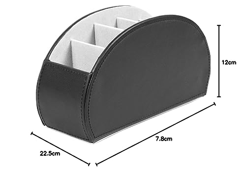 Osco - Porta telecomandi in finta pelle con 5