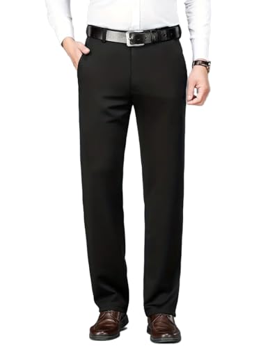Elite Stretch Dress Pants, Classic Fit, Solid Colors, Comfortable