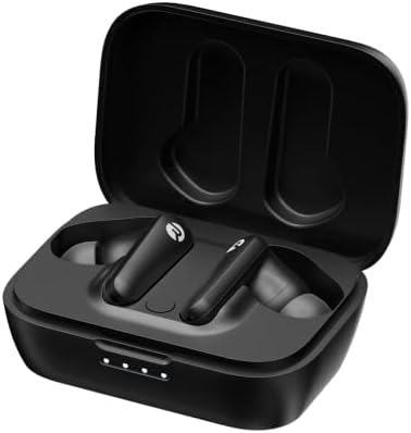 Raycon Work Earbuds Classic Bluetooth 5.2 Wireless with Noise Cancellation, Awareness Mode, 33 Hours of Battery, IPX5 Waterproof (Carbon Black)