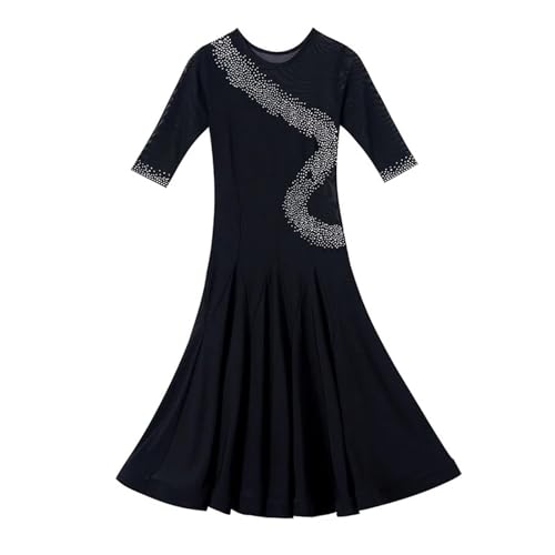 Robe de danse moderne et valse pour femme idéale pour le tango et grand bal de promo