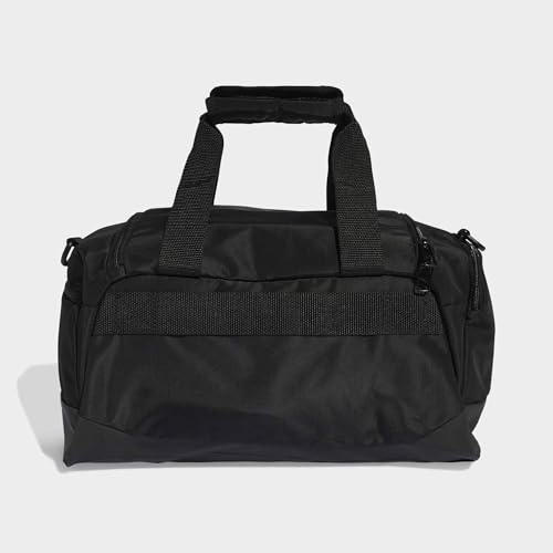 adidas Unisex Training Defender Duffle Bag XSmall Duffel Bag, Black/White, One Size – Ansicht 2